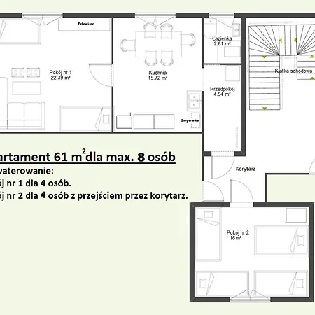 Apartment Apartament Krzyzowka Marciszow